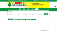 Desktop Screenshot of pegoraroimoveis.com.br